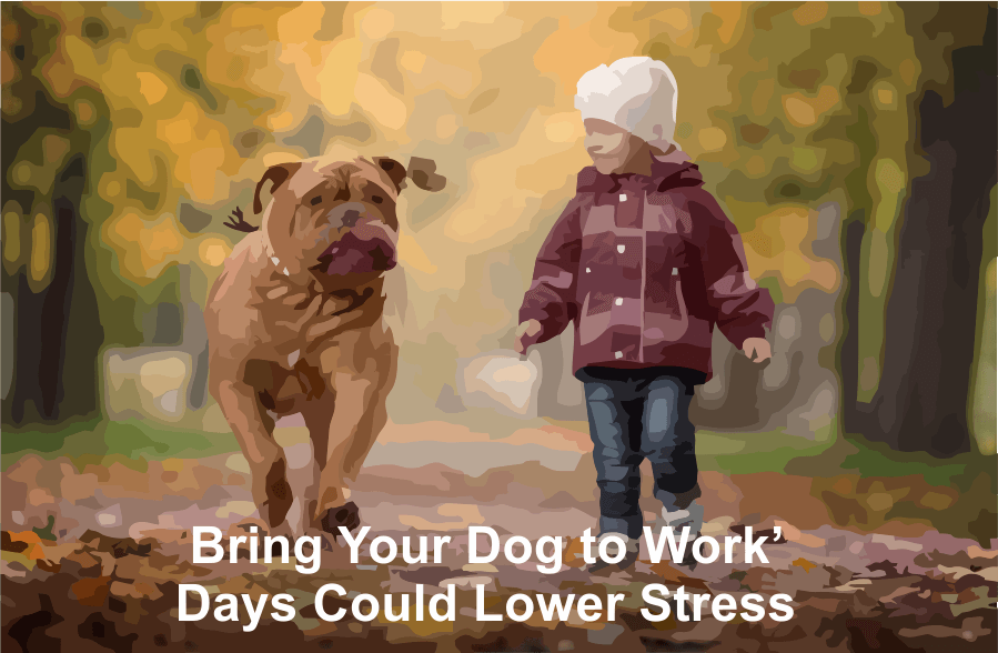How Dogs Can Lower Workplace Stress